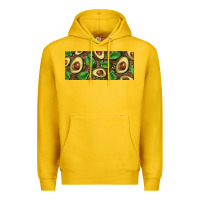 Lemon avocados with wood and leopard background 15 oz mug Premium Hoodie - BarkalooDesign