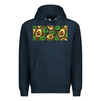 Navy avocados with wood and leopard background 15 oz mug Premium Hoodie - BarkalooDesign