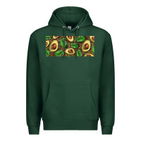 Sports Green avocados with wood and leopard background 15 oz mug Premium Hoodie - BarkalooDesign
