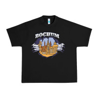 Black Bochum city Urban Heavy Tee - artisFamous