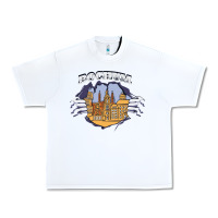 White Bochum city Urban Heavy Tee - artisFamous
