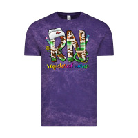 Cloud Purple rn registered nurse Vintage Tee - CowhideDigitalArt