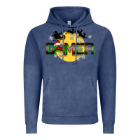 Vintage Denim Christmas gamer Vintage Hoodie - BarkalooDesign