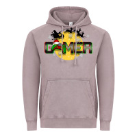 Vintage Zinc Christmas gamer Vintage Hoodie - BarkalooDesign