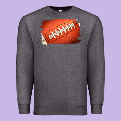 Football Brushstroke Premium Sweatshirt Designed By Ranaportraitstore