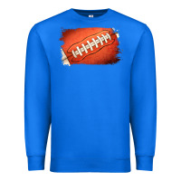 True Royal Football Brushstroke Premium Sweatshirt - RanaPortraitStore