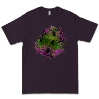 Plum halloween patch Premium Tee - BundleAndBundleShop