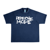 Navy depeche mode Urban Heavy Tee - artisFamous