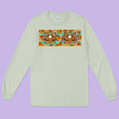 Thick Thighs Pumpkin Pies Long Sleeve Tee Designed By Artiststas