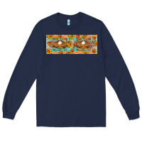 Navy Thick Thighs Pumpkin Pies Long Sleeve Tee - Artiststas