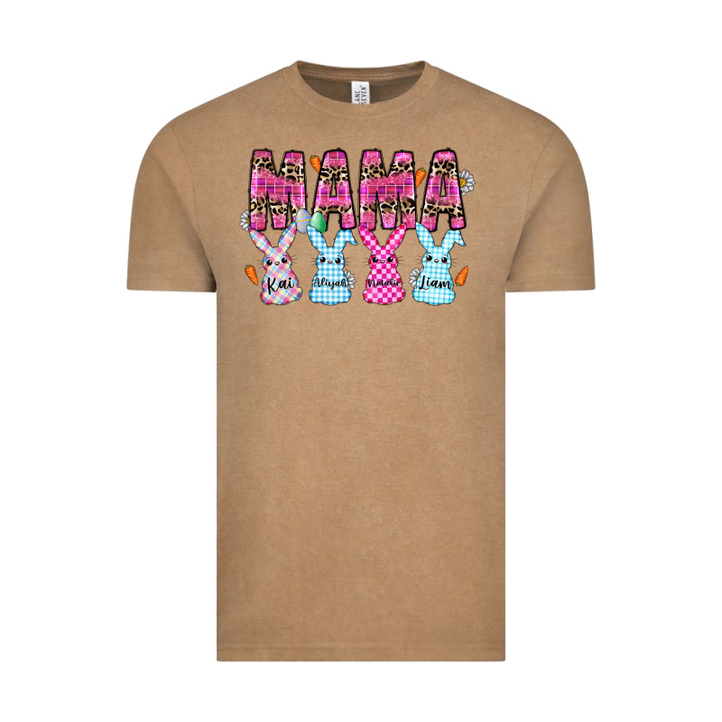 Easter Day Mama Vintage Tee by CowhideDigitalArt | Teevron