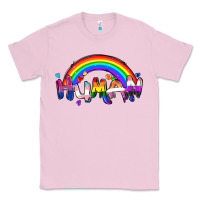 Bubblegum Pink Human pride Classic Tee - FaDigitalArtStudio
