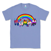 Colony Blue Human pride Classic Tee - FaDigitalArtStudio