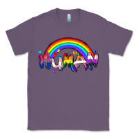 Lavender Human pride Classic Tee - FaDigitalArtStudio