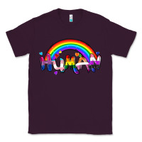Plum Human pride Classic Tee - FaDigitalArtStudio