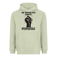 Matcha introverts unite seperately in your own homes Heavyweight Hoodie - Bettercallsaul