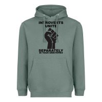 Sage introverts unite seperately in your own homes Heavyweight Hoodie - Bettercallsaul