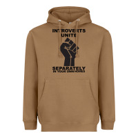 Toasted Coconut introverts unite seperately in your own homes Heavyweight Hoodie - Bettercallsaul