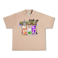 Burro Drink Up Witches Urban Heavy Tee - CowhideDigitalArt