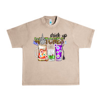 French Oak Drink Up Witches Urban Heavy Tee - CowhideDigitalArt