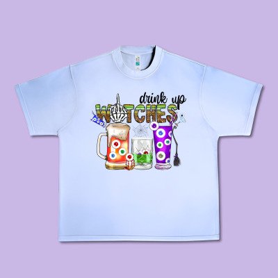 Drink Up Witches Urban Heavy Tee Designed By Cowhidedigitalart