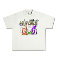 Pistachio Drink Up Witches Urban Heavy Tee - CowhideDigitalArt