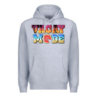 Heather Grey vacay mode watermelon Premium Hoodie - BarkalooDesign