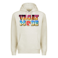 Oatmeal Heather vacay mode watermelon Premium Hoodie - BarkalooDesign