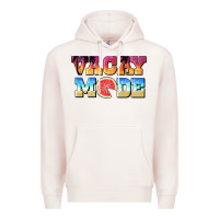 Pale Pink vacay mode watermelon Premium Hoodie - BarkalooDesign