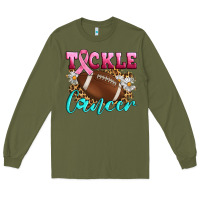 Army Green Tackle Cancer Long Sleeve Tee - Artiststas