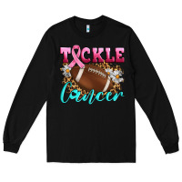 Black Tackle Cancer Long Sleeve Tee - Artiststas