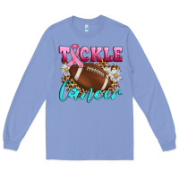 Colony Blue Tackle Cancer Long Sleeve Tee - Artiststas