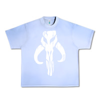 Grape Ice mandorian skull Urban Heavy Tee - artisFamous