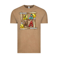 Vintage Coffee softball mama Vintage Tee - CowhideDigitalArt