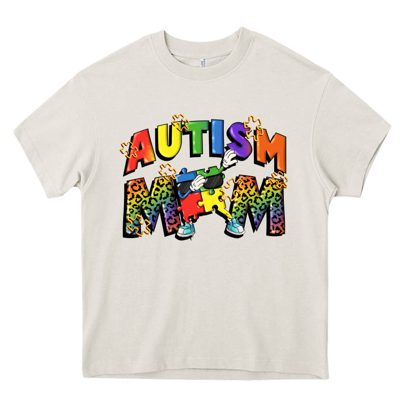 Autism Mom Heavy Core Tee by FaDigitalArtStudio | Teevron