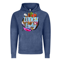 Vintage Denim western lunch lady Vintage Hoodie - BarkalooDesign