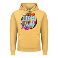 Vintage Mustard western lunch lady Vintage Hoodie - BarkalooDesign