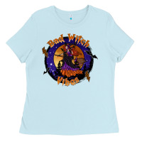 Baby Blue bad witch vibes Ladies Tee - SublimationCraftShop