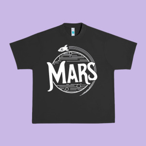 Mars Urban Heavy Tee Designed By Artisfamous