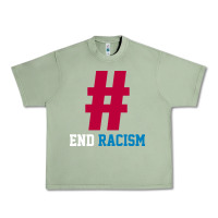 Oil Green Basic End Racism Resist - Anti Trump Gift Political Urban Heavy Tee - artisFamous
