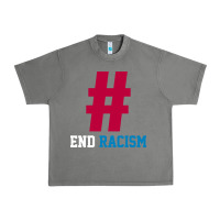 Tornado Basic End Racism Resist - Anti Trump Gift Political Urban Heavy Tee - artisFamous