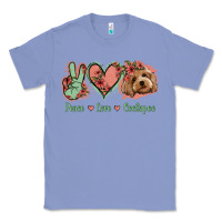 Colony Blue Peace Love Cockapoo Classic Tee - Jasminsmagicworld
