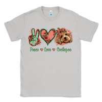 Moon Dust Peace Love Cockapoo Classic Tee - Jasminsmagicworld