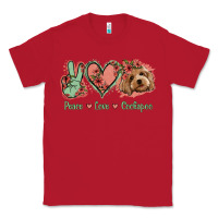 Peace Love Cockapoo Classic Tee | Teevron