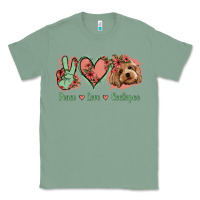 Sage Peace Love Cockapoo Classic Tee - Jasminsmagicworld
