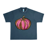 Midnight Navy leopard cancer pumpkin Urban Heavy Tee - RanaPortraitStore