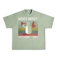 Oil Green noot penguin Urban Heavy Tee - artisFamous