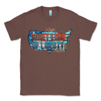 Chestnut Sweet land of liberty Classic Tee - FaDigitalArtStudio