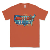 Copper Sweet land of liberty Classic Tee - FaDigitalArtStudio