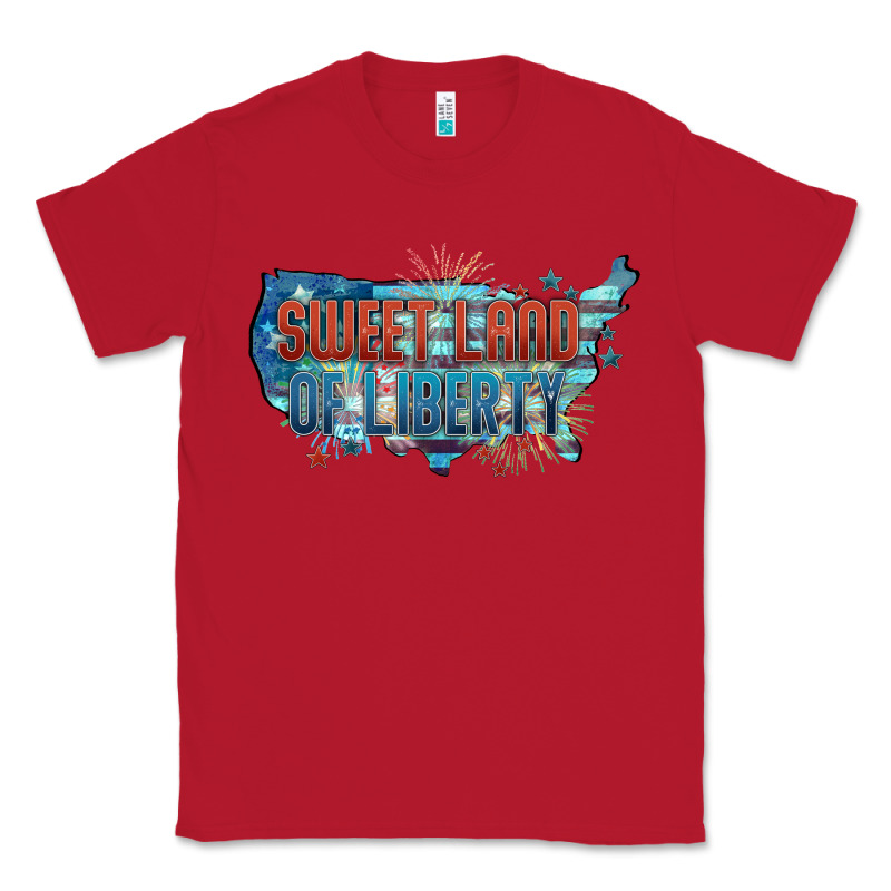 Sweet Land Of Liberty Classic Tee by FaDigitalArtStudio | Teevron